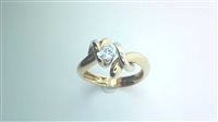 Ringe Sommer Dame SOLITARIO ORO ZIRCONE in Gold Zirconia SOLITARIO ZIRC OV 550 - SOLITARIO ZIRC OV 550